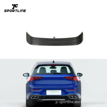 Carbon Fiber Roof Spoiler for Volkswagen Golf MK8 8R 8GTI 2021-2022